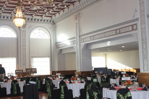 Charity Event in Ballroom