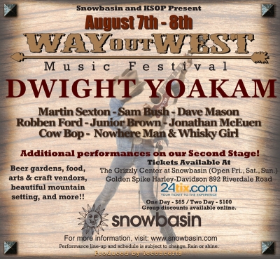 Way Out West Concert at Snow Basin 